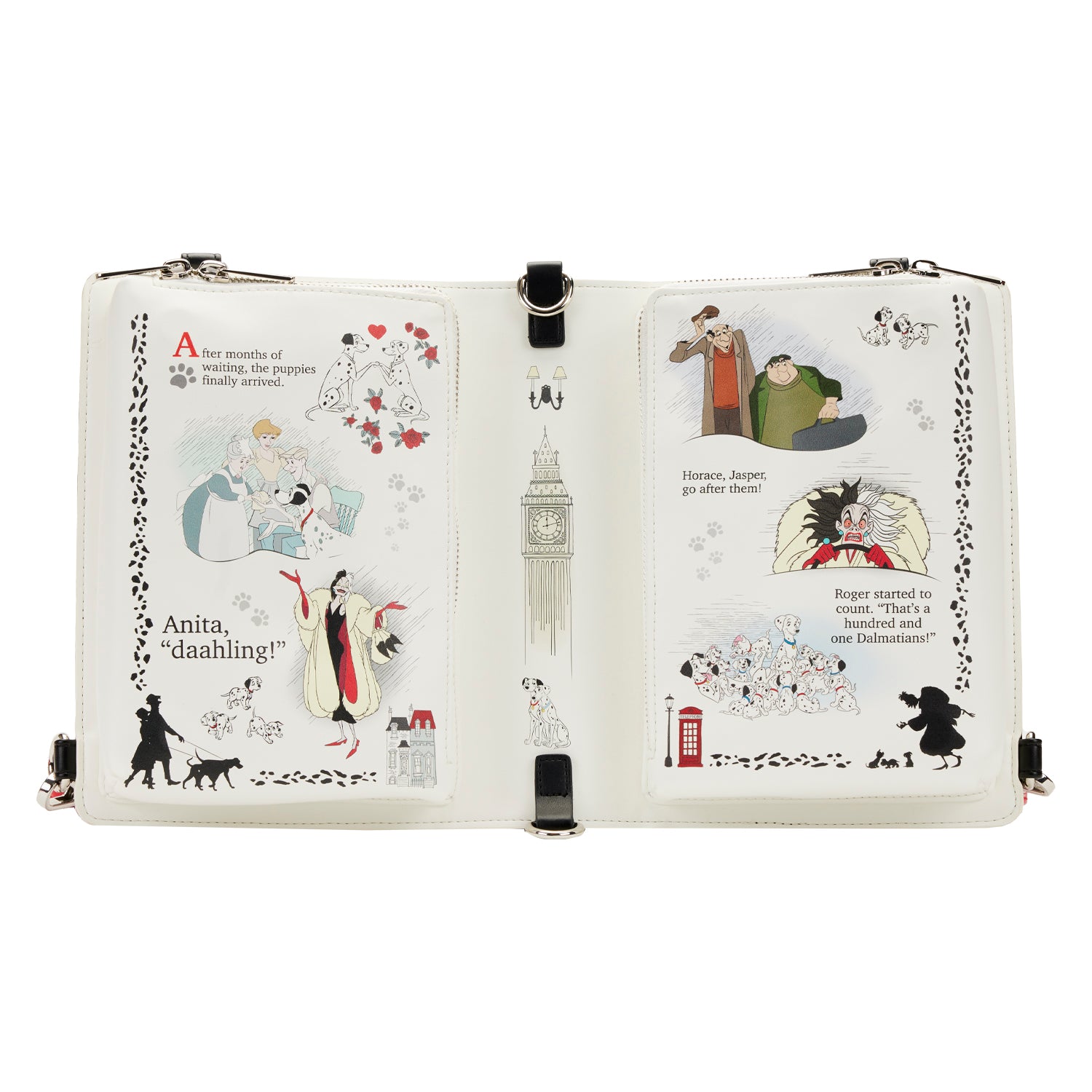 Disney | 101 Dalmatians Classic Books Convertible Backpack/Crossbody