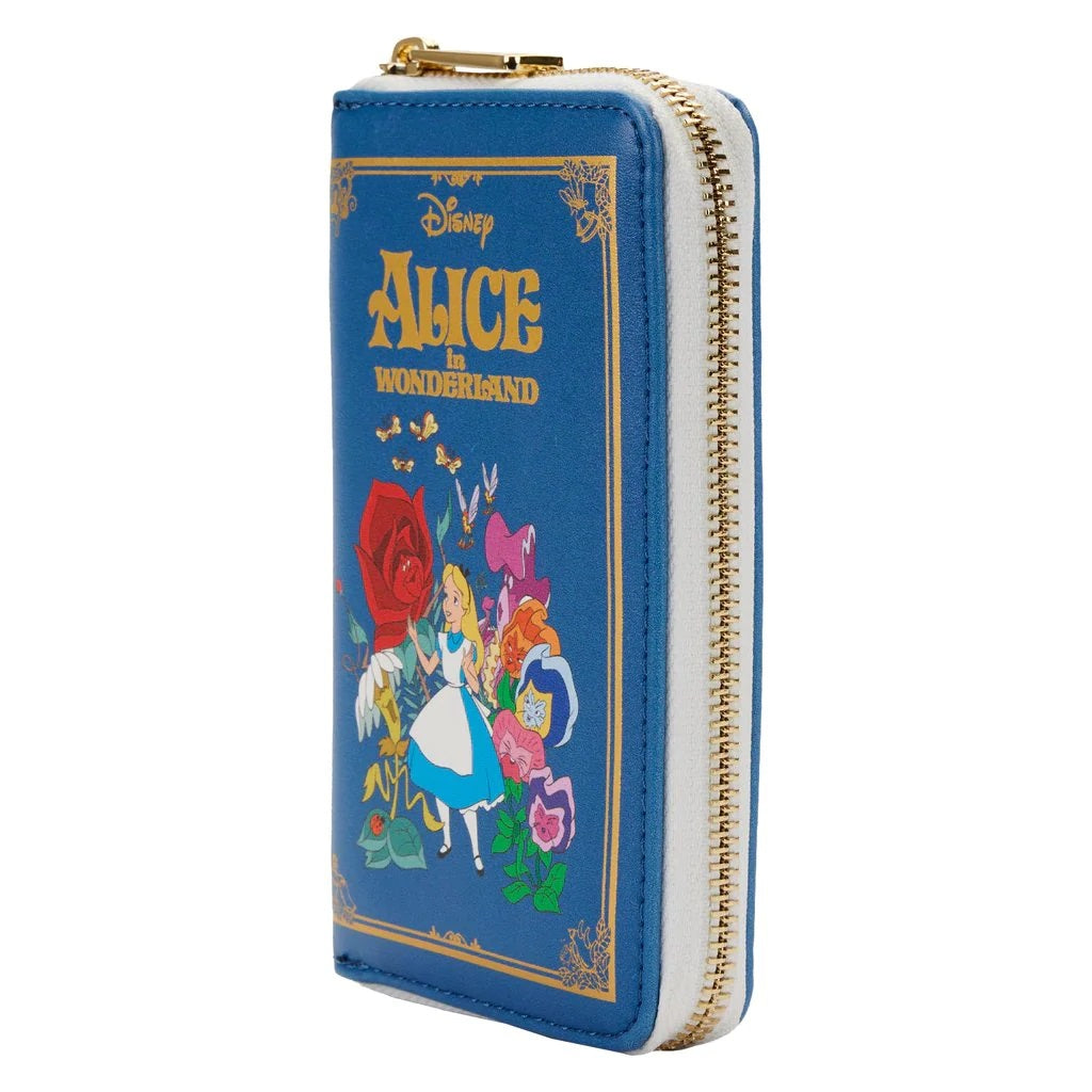 Disney | Alice In Wonderland Classic Book Zip Around Wallet