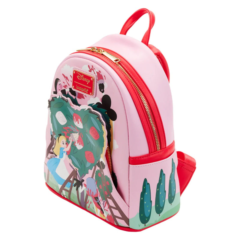 Disney | Alice In Wonderland Painting The Roses Red Mini Backpack