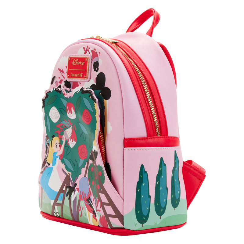Disney | Alice In Wonderland Painting The Roses Red Mini Backpack