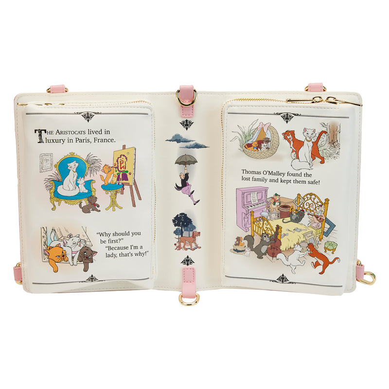 Disney | The Aristocats Classic Books Convertible Backpack/Crossbody