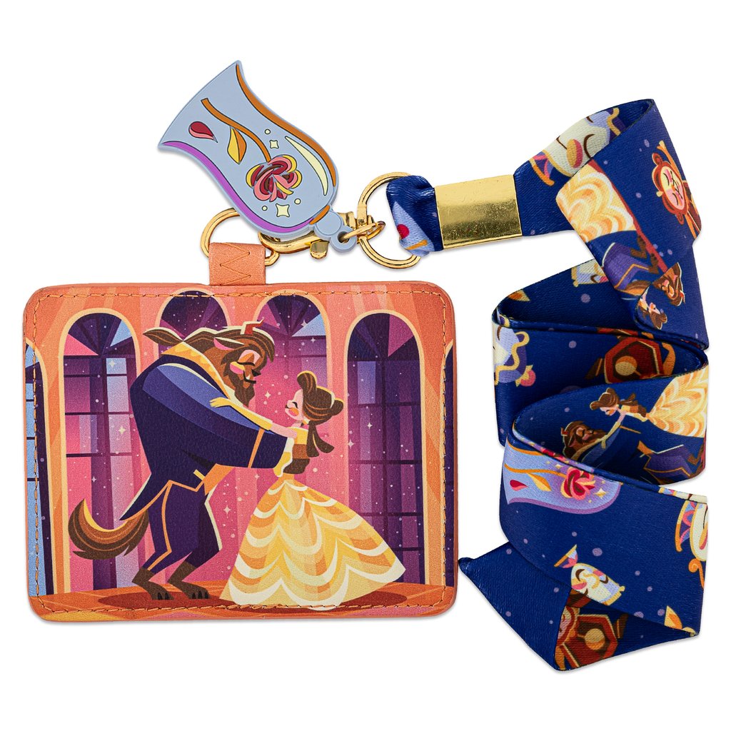 Disney | Beauty and The Beast Dancing Belle Lanyard with Cardholder