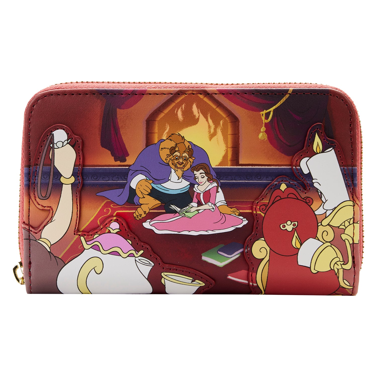 Disney | Beauty and The Beast Library Scene Zip Around Wallet