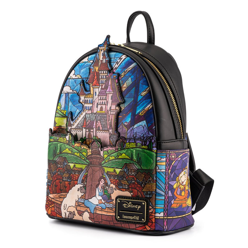 Sleeping Beauty Stained Glass Castle Mini-Backpack