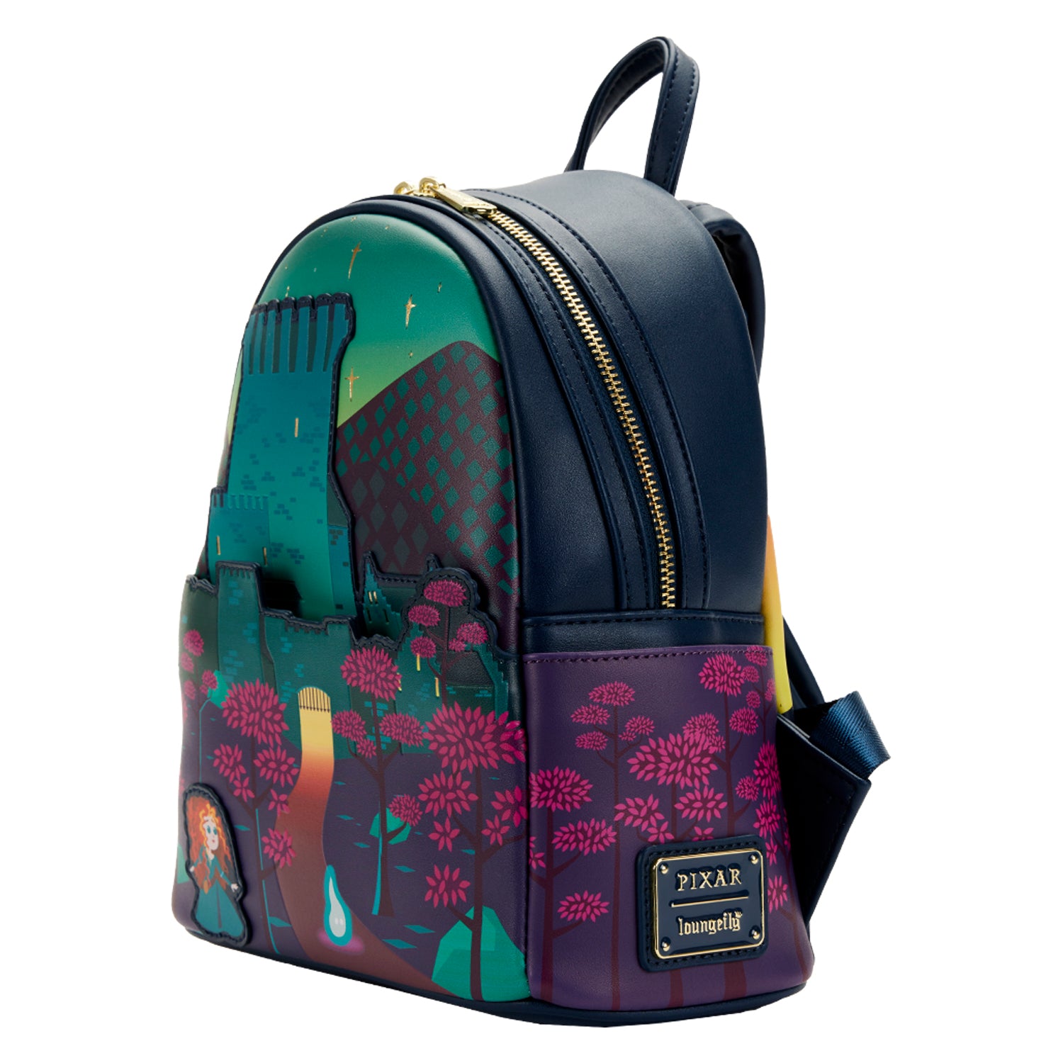 Loungefly offers Disney Pixar Brave Merida & DunBroch Bears Mini Backpack