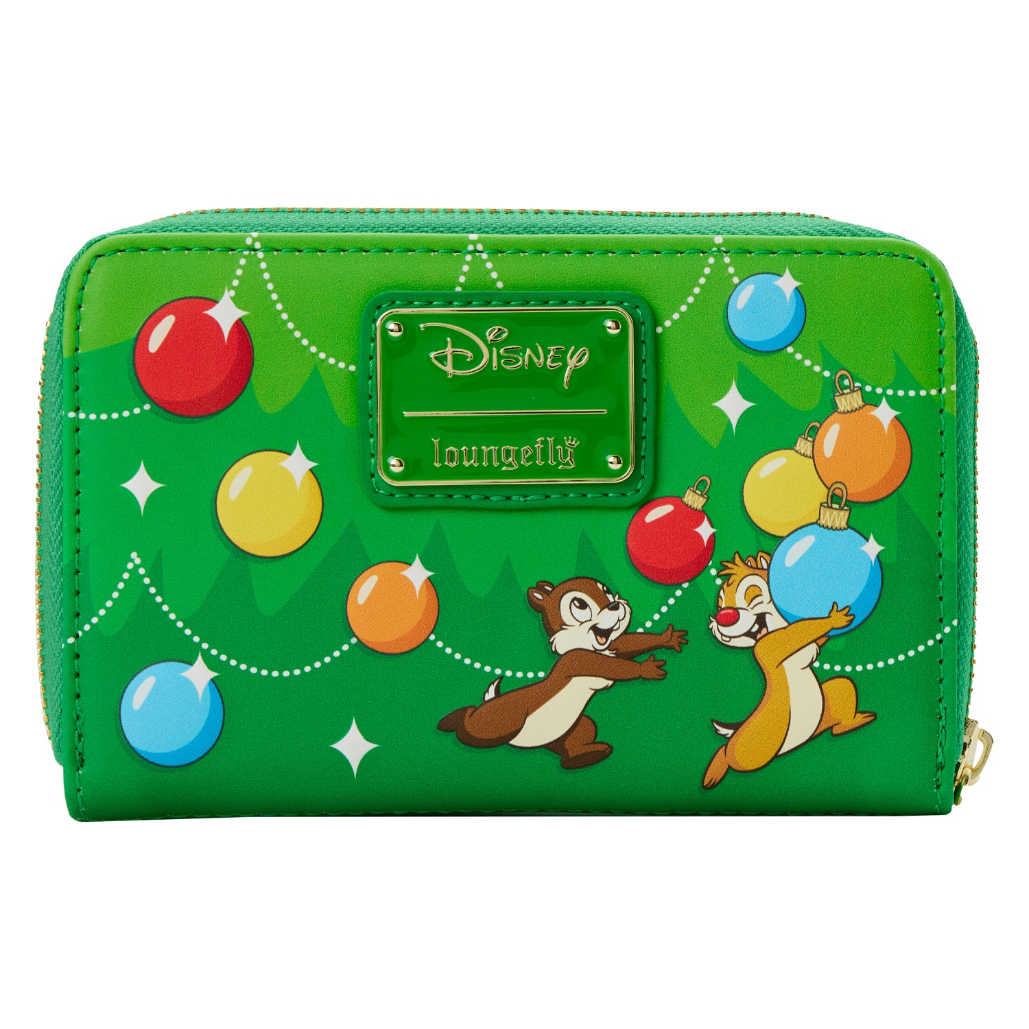 Disney | Chip and Dale Ornaments Zip Around Wallet