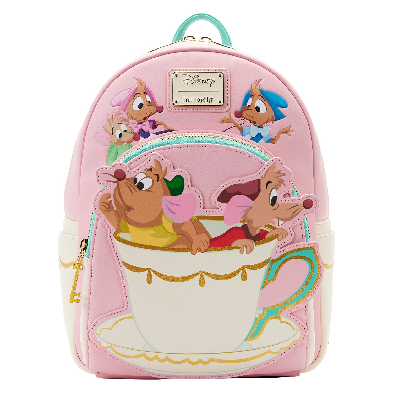 Disney | Cinderella Gus Gus and Jaq Teacup Mini Backpack