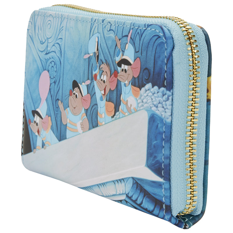 Disney | Cinderella Princess Scenes Zip Around Wallet