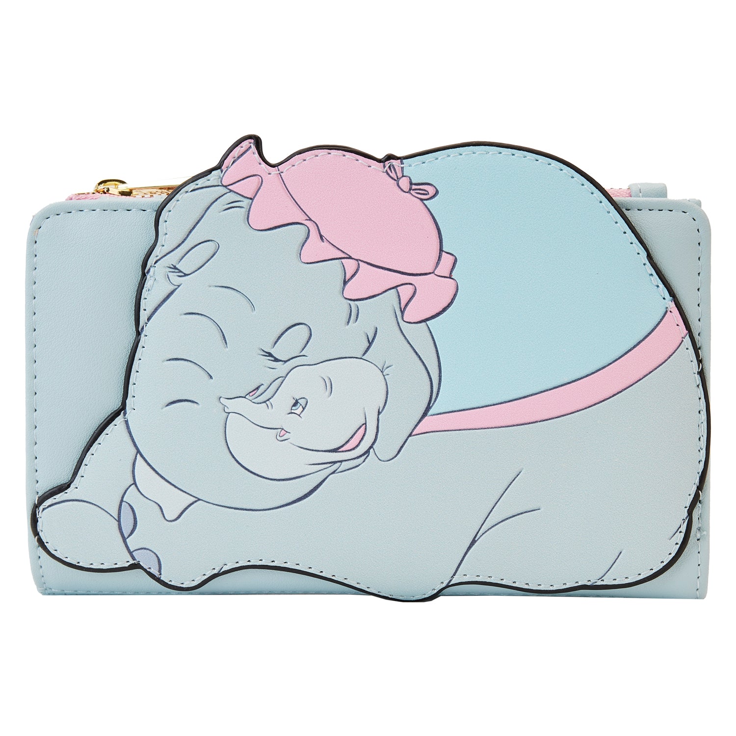 Disney | Dumbo Mrs. Jumbo Cradle Trunk Button Snap Wallet