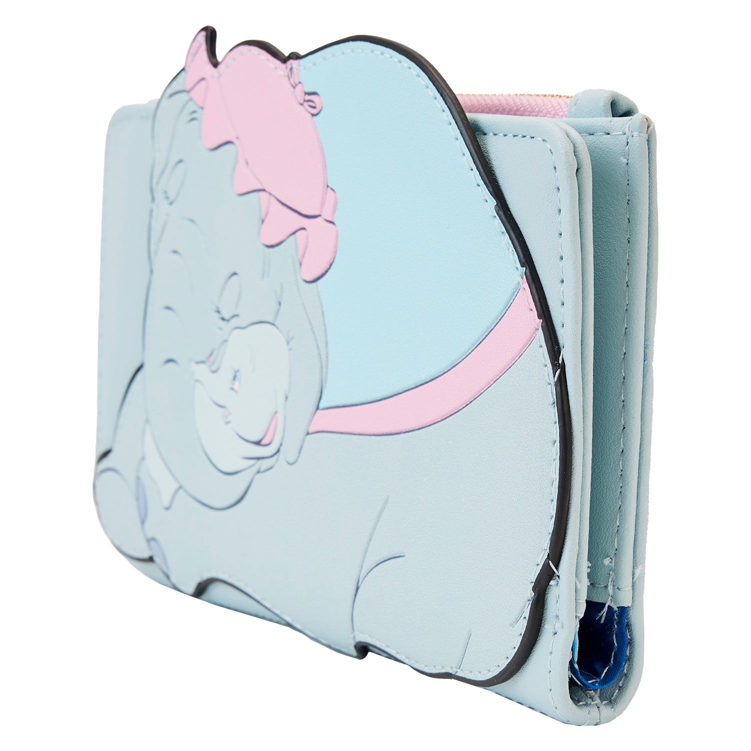 Disney | Dumbo Mrs. Jumbo Cradle Trunk Button Snap Wallet