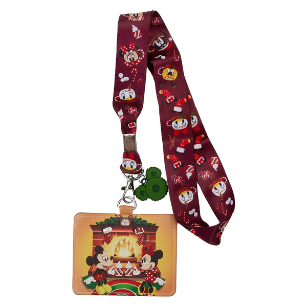 Disney | Fireplace Cocoa Lanyard with Cardholder