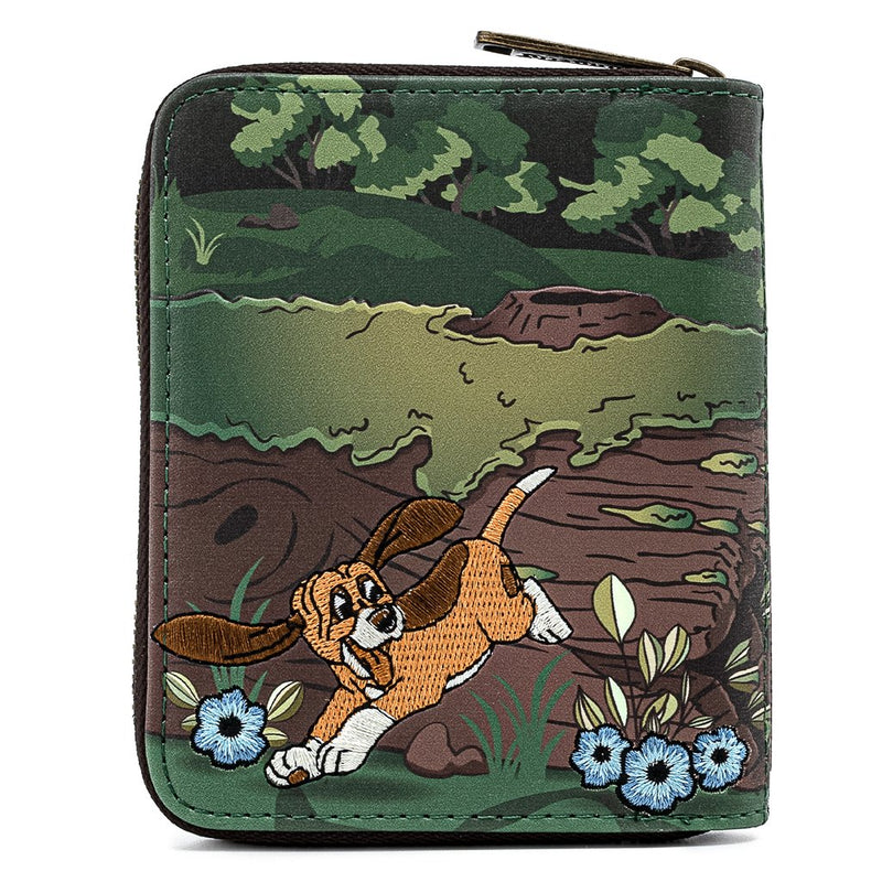 Disney | Fox and The Hound Todd and Copper Zip Around Wallet