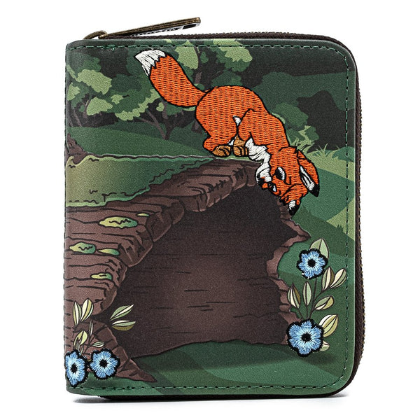 Disney | Fox and The Hound Todd and Copper Zip Around Wallet