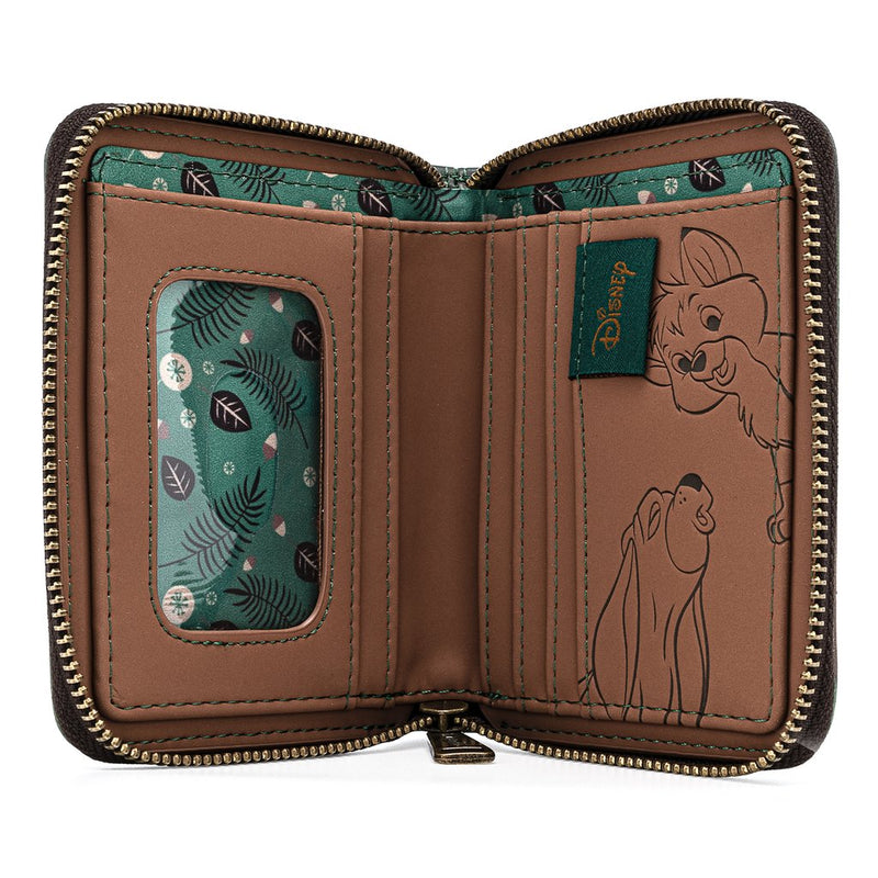 Disney | Fox and The Hound Todd and Copper Zip Around Wallet