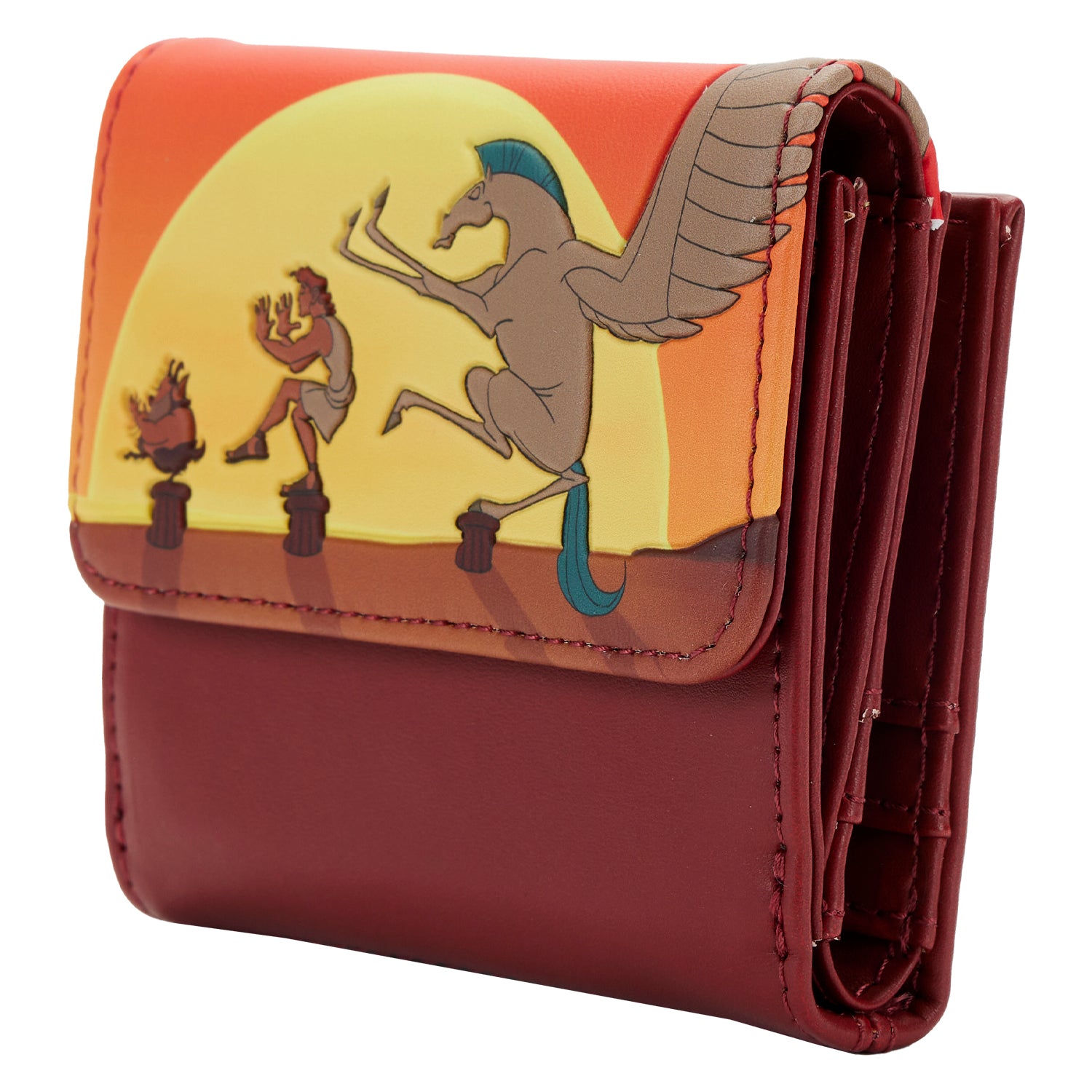 Disney | Hercules 25th Anniversary Sunset Button Snap Wallet