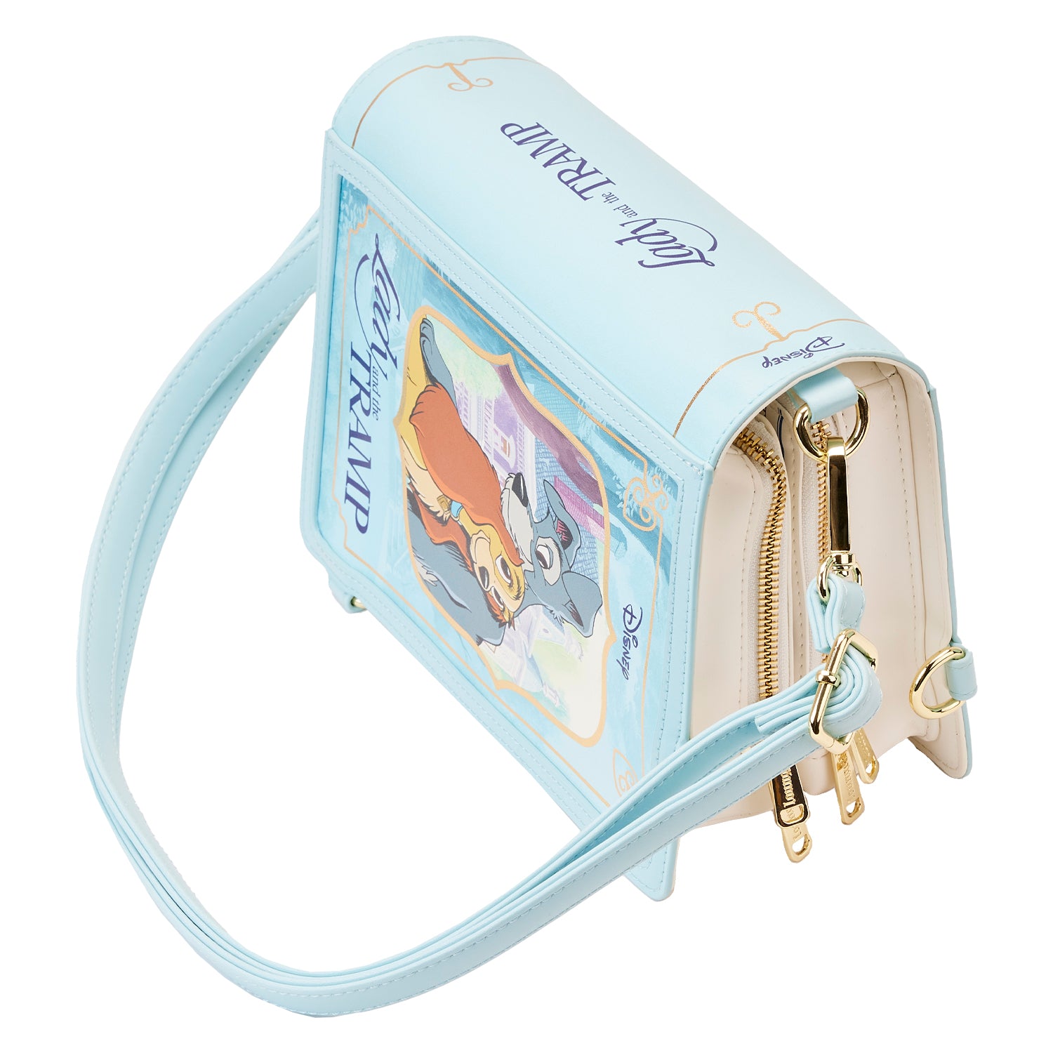 Disney | Lady and The Tramp Classic Books Convertible Backpack/Crossbody