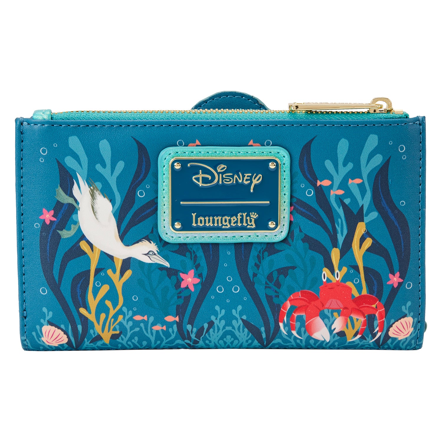 Disney | Little Mermaid Live Action Movie Button Snap Wallet