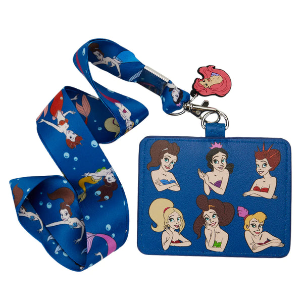 Disney | The Little Mermaid Sisters Lanyard with Cardholder