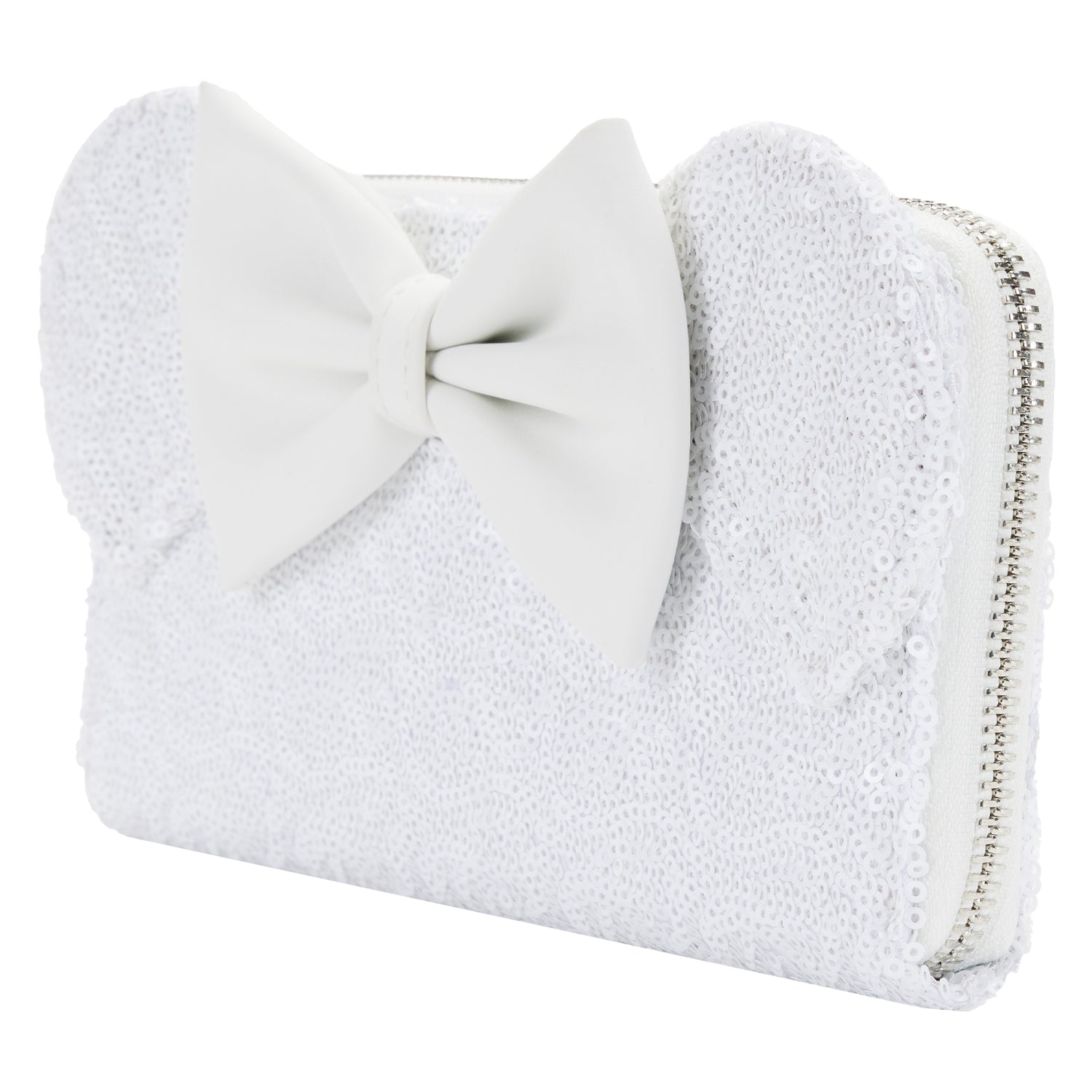 Disney | Minnie Mouse Sequin Wedding Zip Around Wallet