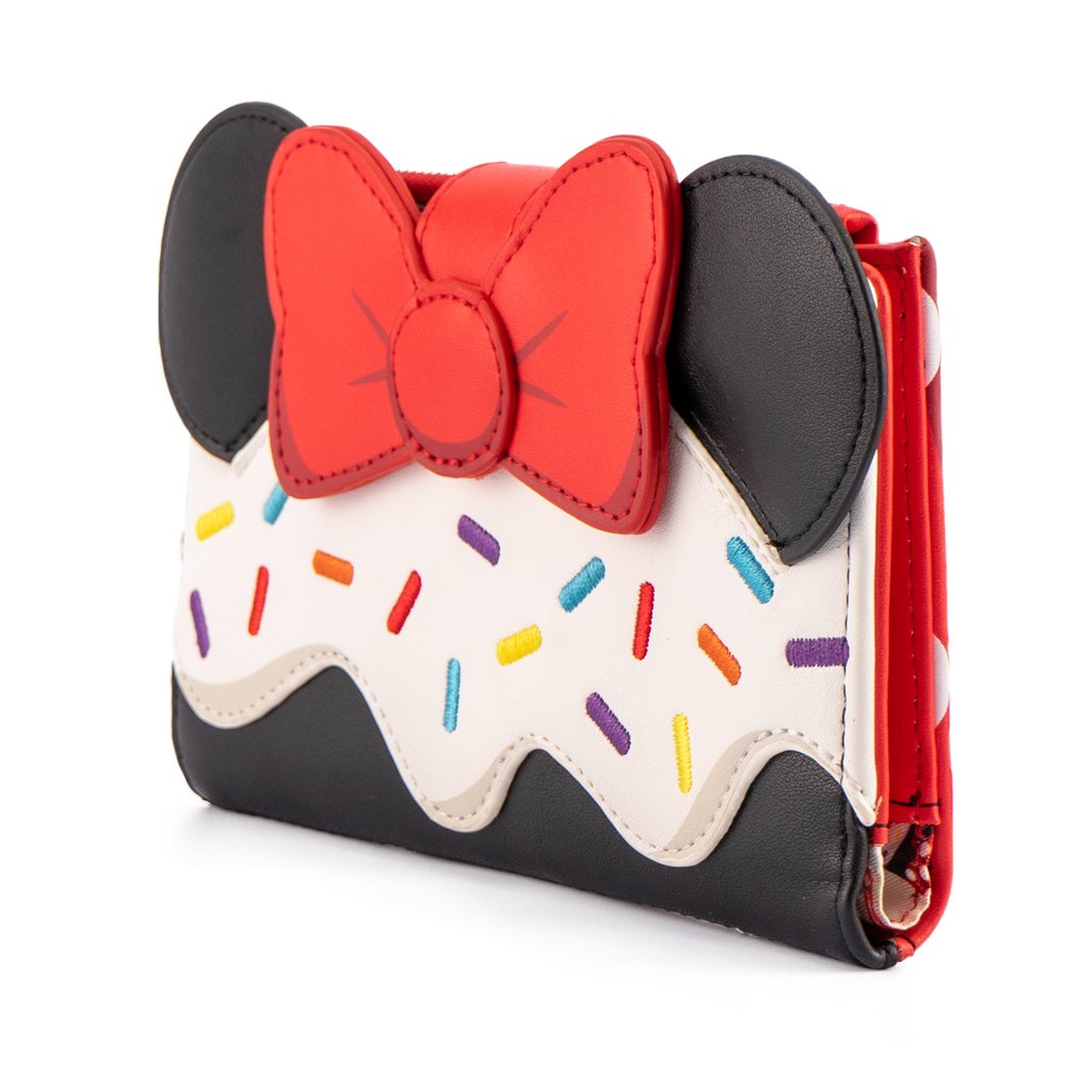 Disney | Minnie Mouse Sprinkle Cupcake Button Flap Wallet