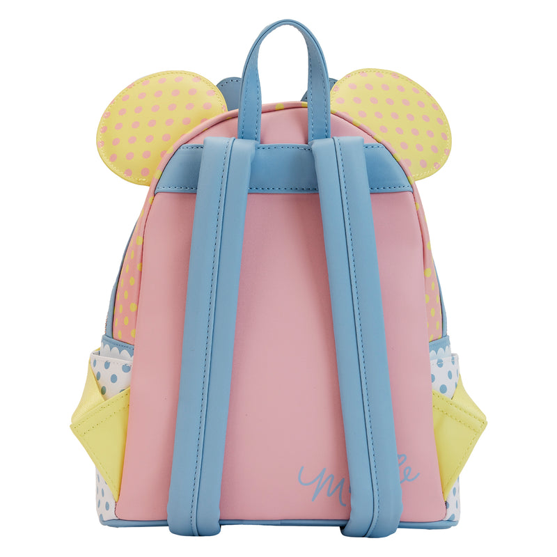 Disney | Minnie Pastel Color Block Dots Mini Backpack