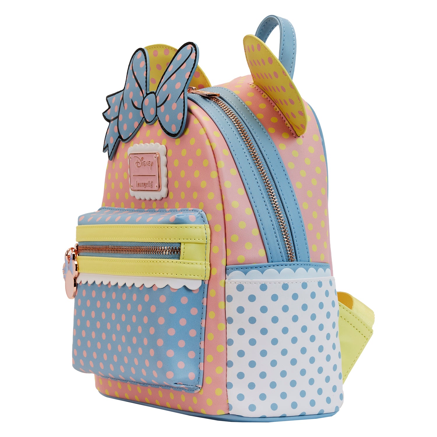 Disney | Minnie Pastel Color Block Dots Mini Backpack