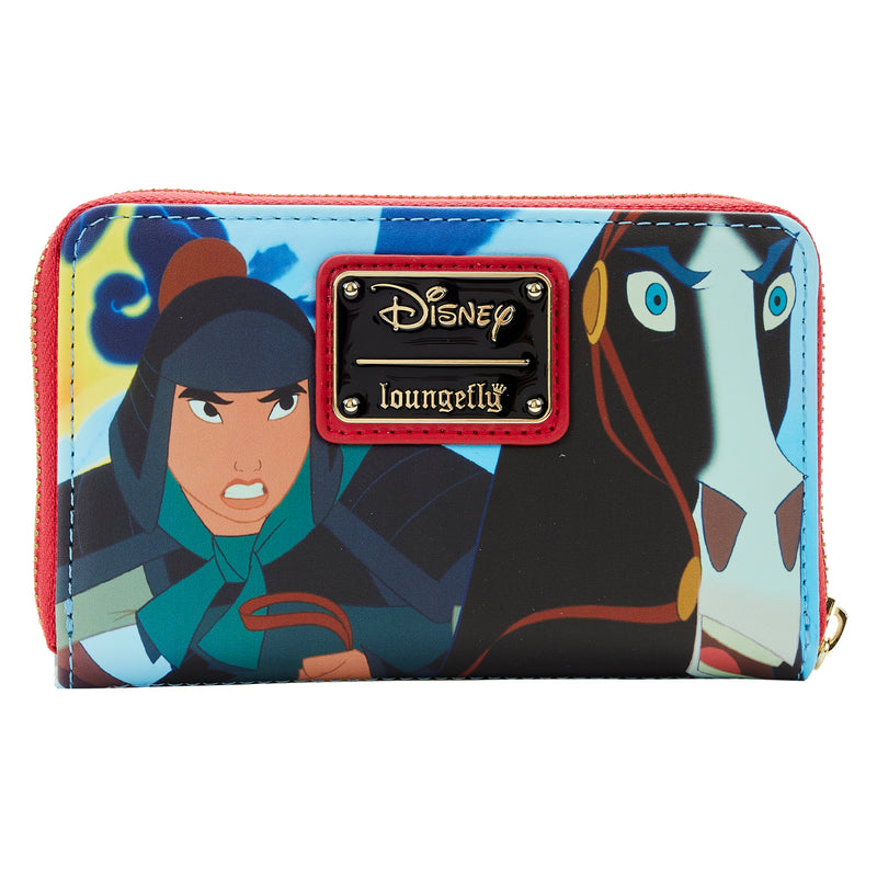 Disney | Mulan Princess Scenes Zip Around Wallet