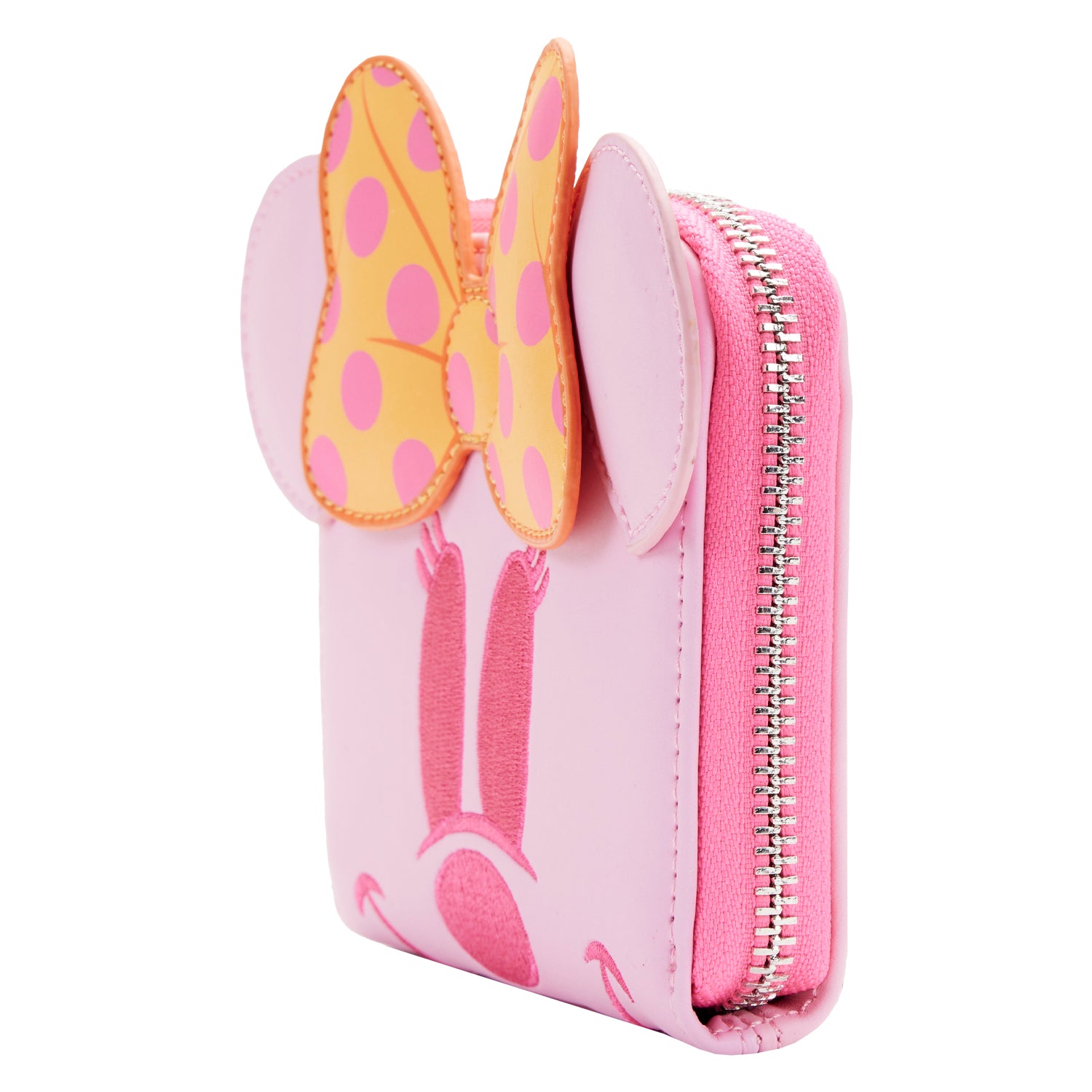 Disney | Pastel Ghost Minnie Mouse Zip Around Wallet