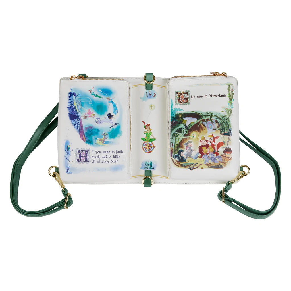 Disney | Peter Pan Classic Book Convertible Backpack/Crossbody