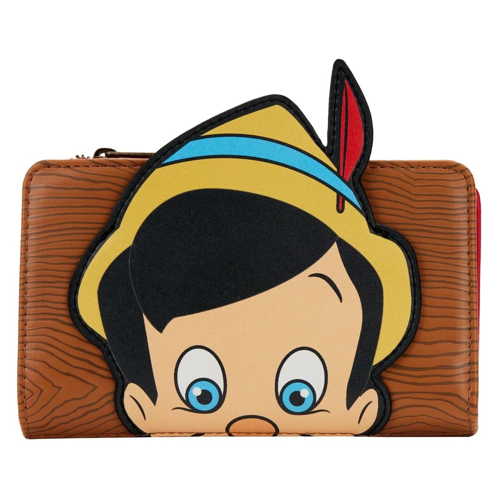 Disney | Pinocchio Marionette Button Snap Wallet