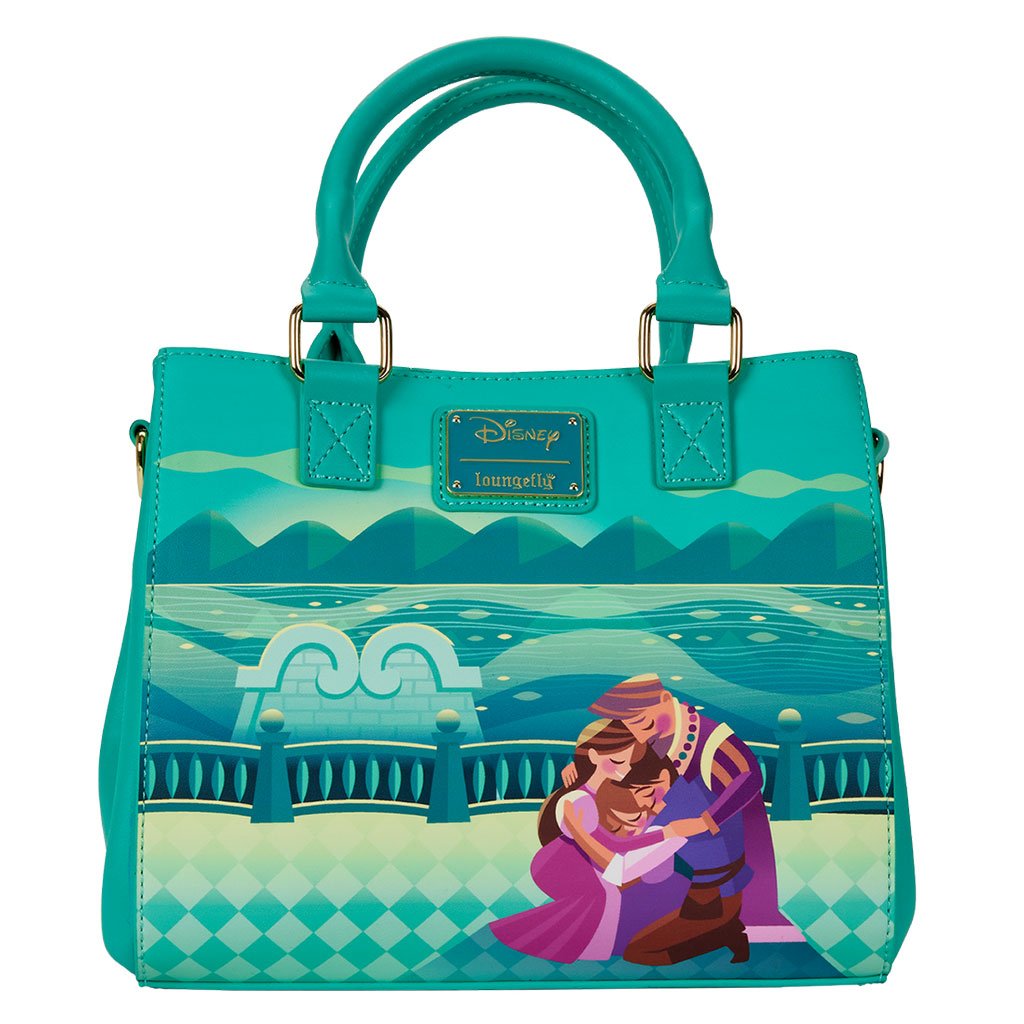 Loungefly Disney Castle Series Tangled Crossbody