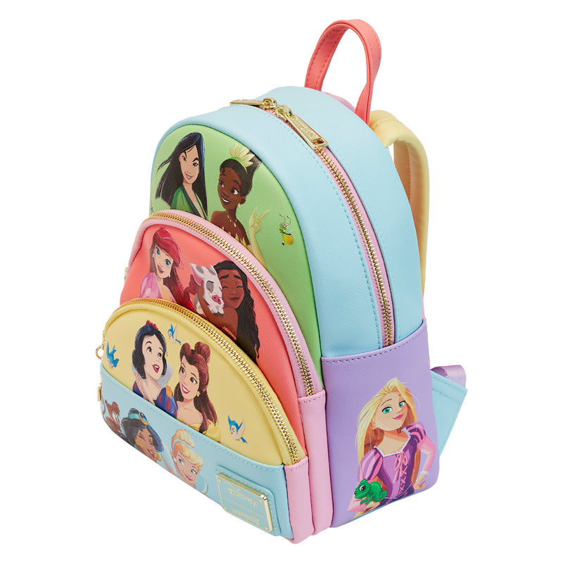 Disney | Princess Collage Triple Pocket Mini Backpack