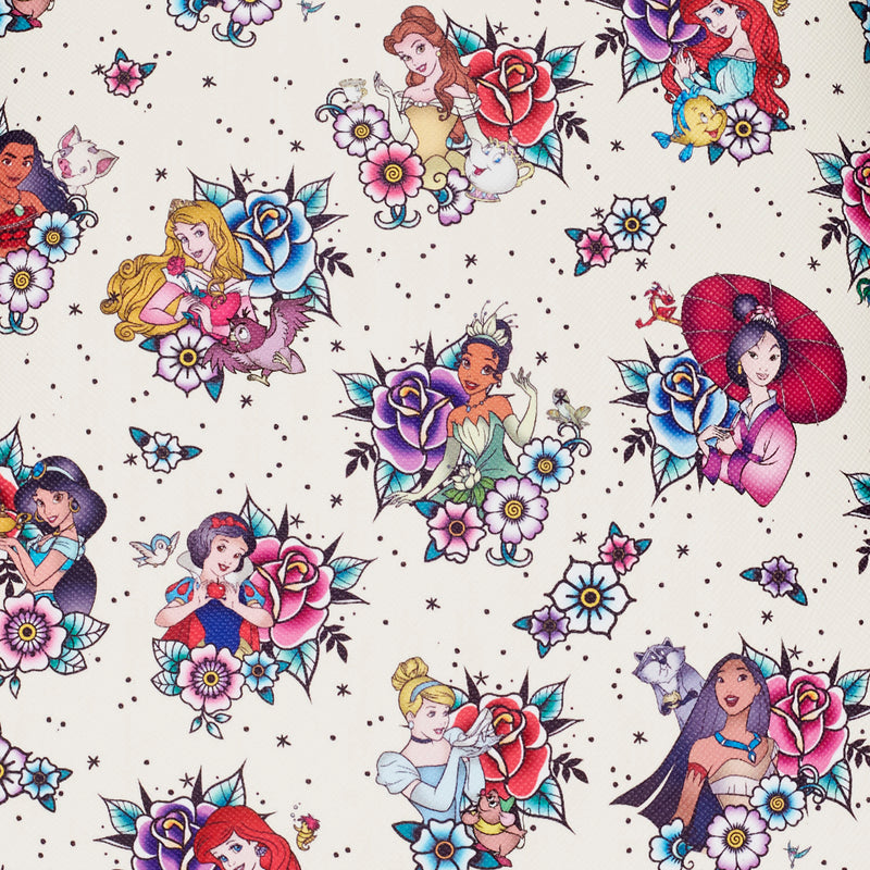 Disney | Princess Tattoo All Over Print Mini Backpack