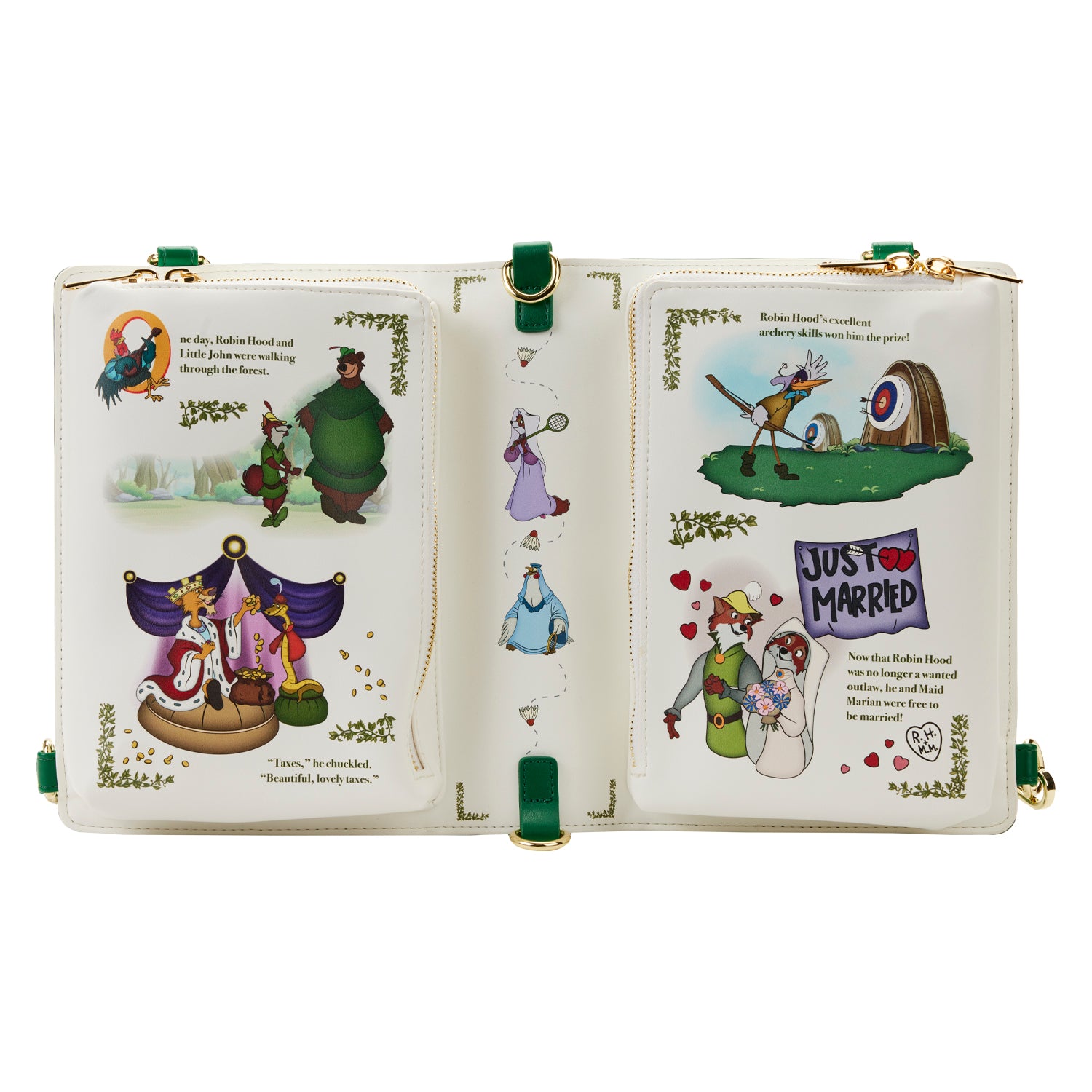 Disney | Robin Hood Classic Books Convertible Backpack/Crossbody