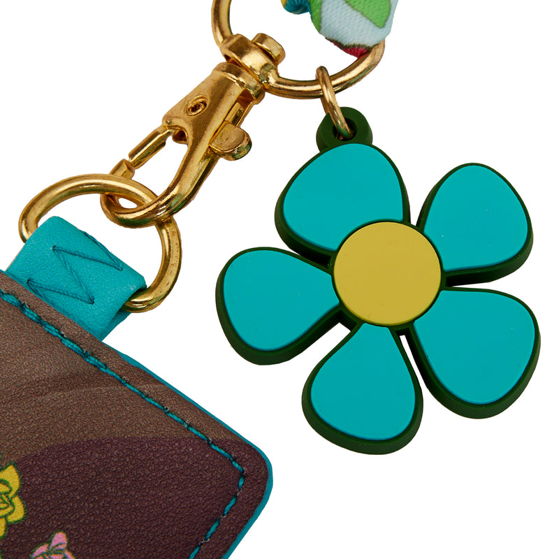 Disney | Tangled Pascal Flowers Lanyard with Cardholder