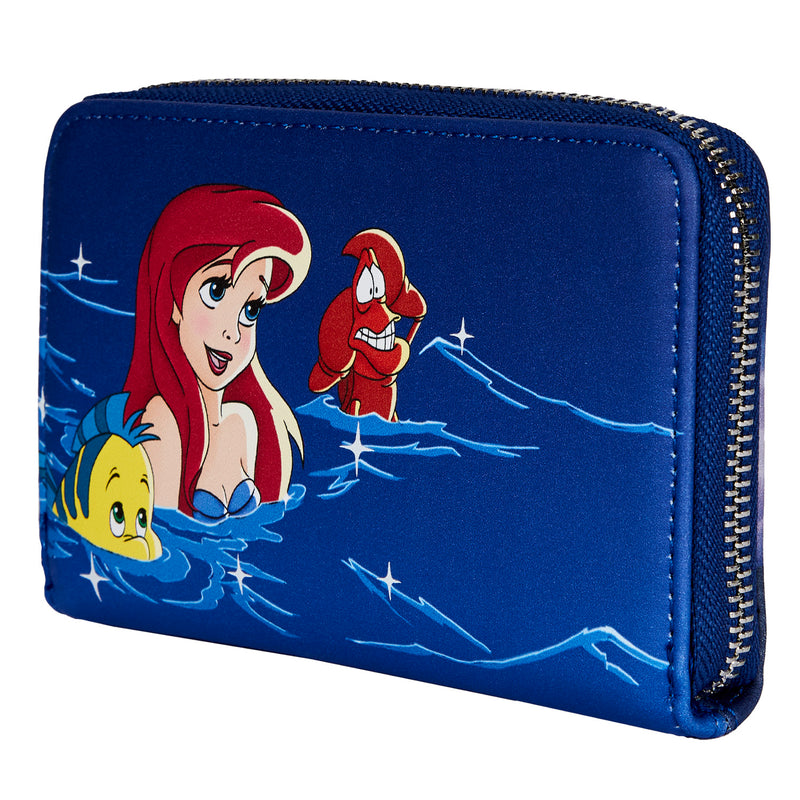 Disney | The Little Mermaid Ariel Fireworks Zip Around Wallet