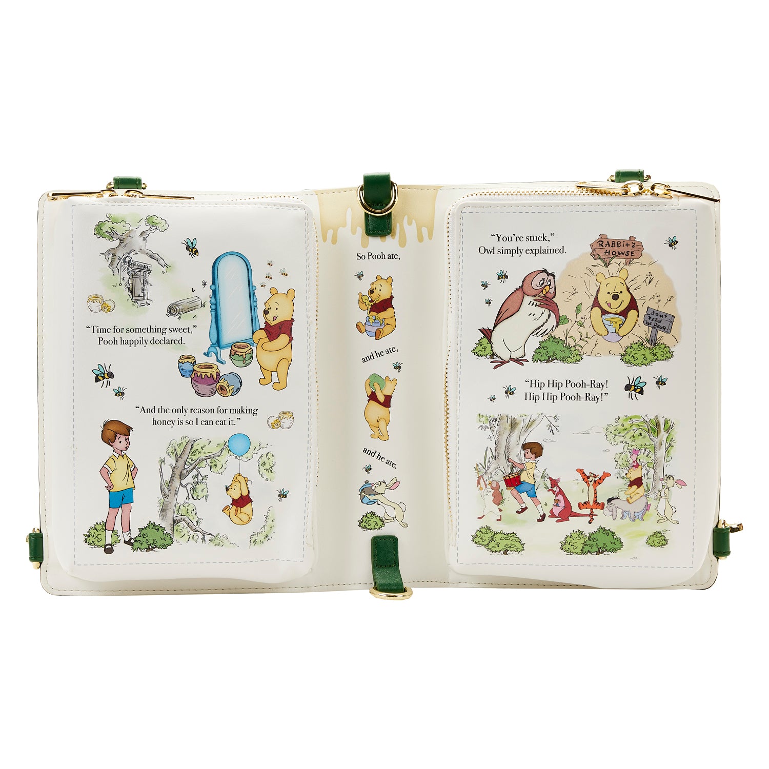 Disney | Winnie The Pooh Classic Books Convertible Backpack/Crossbody