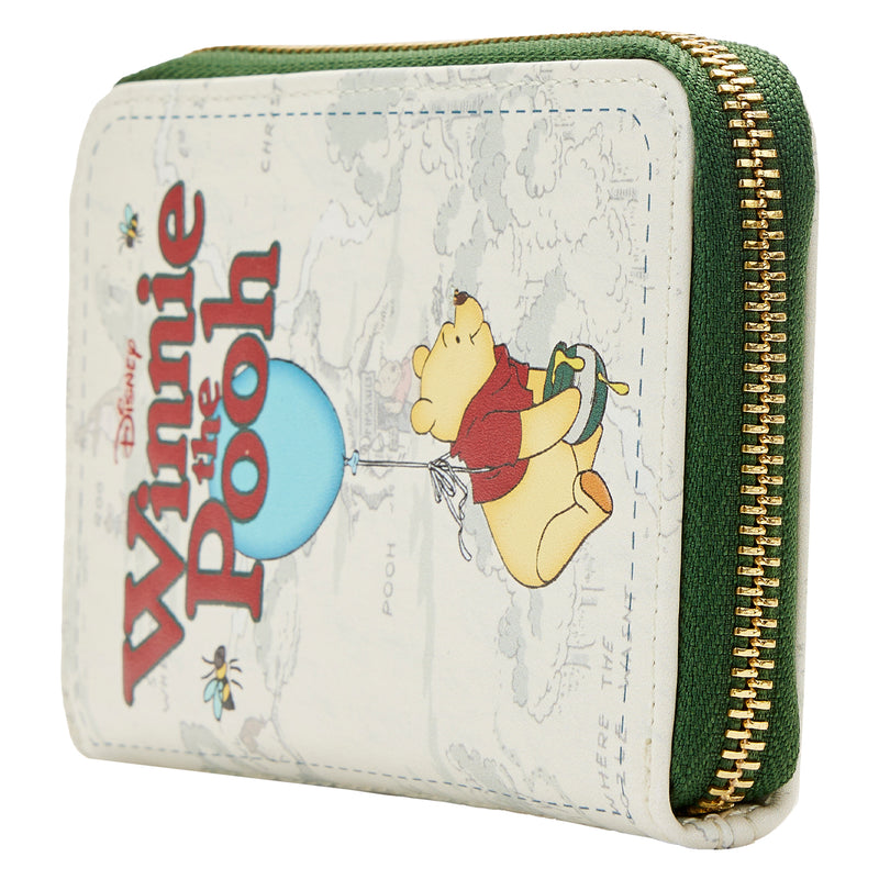 Disney | Winnie The Pooh Classic Books Convertible Zip Around Wallet