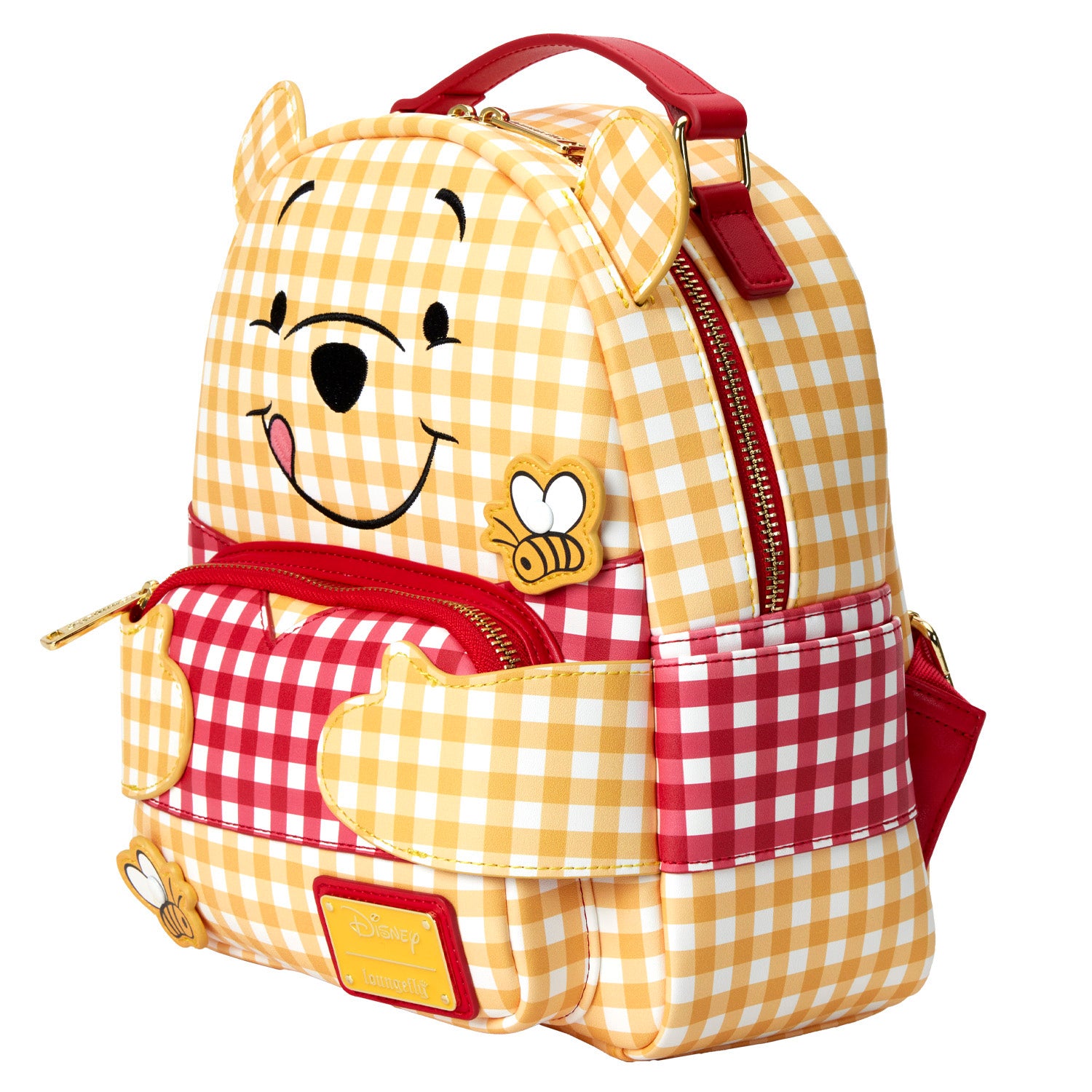 Disney | Winnie The Pooh Gingham Mini Backpack