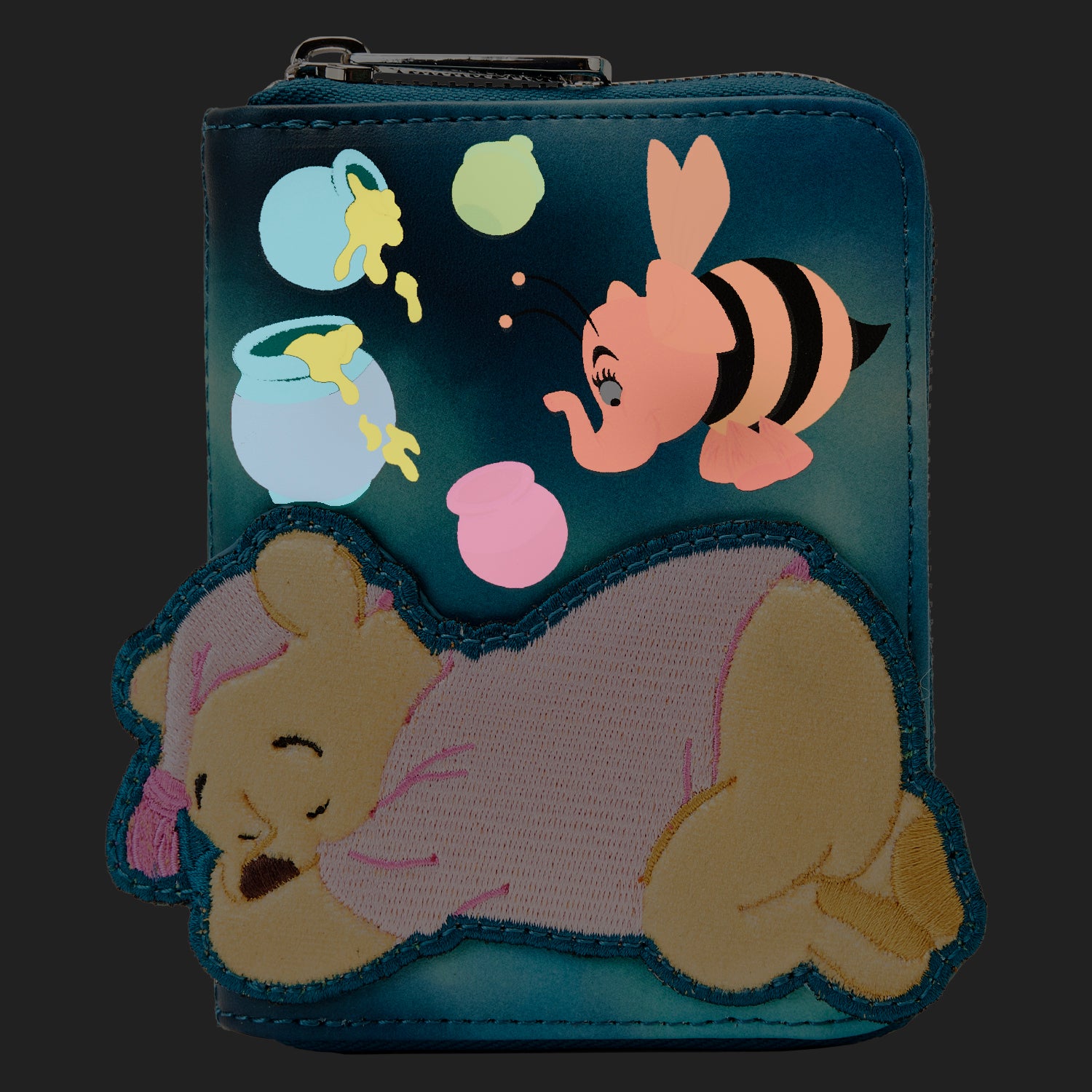 Disney | Winnie The Pooh Heffa-Dreams Glow-In-The-Dark Zip Around Wallet