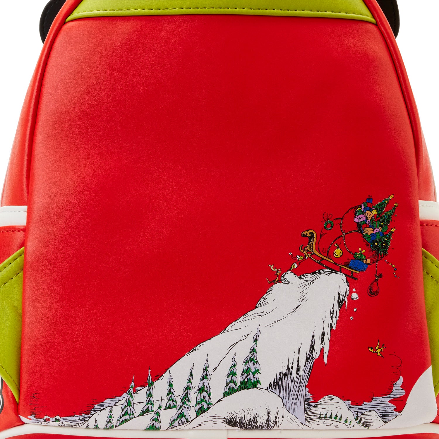 Dr. Seuss | How The Grinch Stole Christmas Lenticular Heart Cosplay Mini Backpack