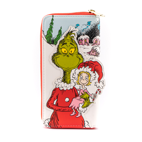 Dr. Seuss | The Grinch Loves The Holidays Zip Around Wallet