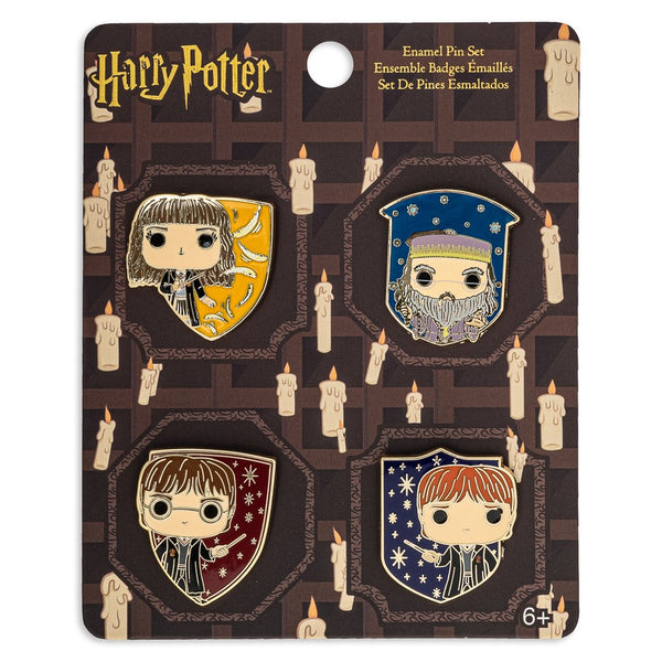 Harry Potter | Pop x Loungefly Harry Potter 4 Piece Enamel Pin Set