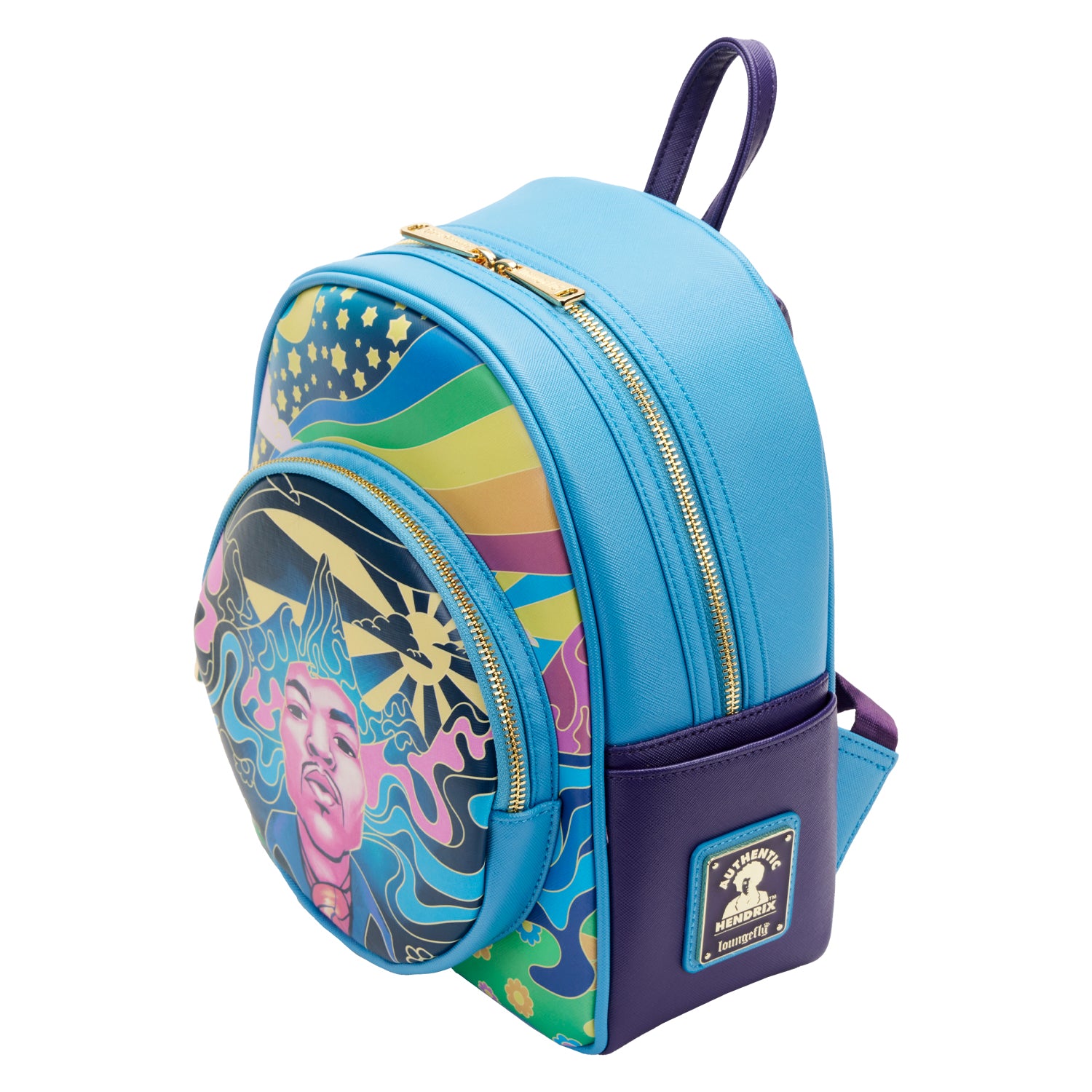 Jimi Hendrix | Psychedelic Landscape Mini Backpack