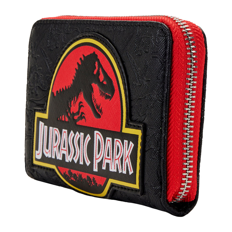 Universal | Jurassic Park Logo Mini Zip Around Wallet