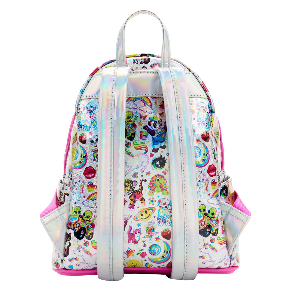 Lisa Frank | Iridescent All Over Print Mini Backpack