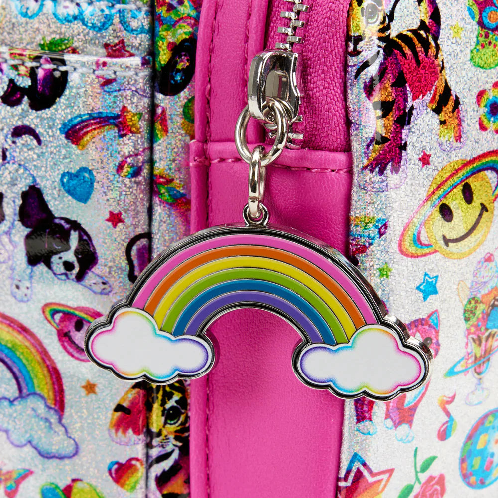 Iridescent shop mini backpack