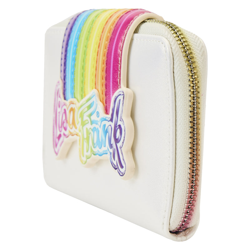Lisa Frank | Rainbow Logo Zip Around Wallet