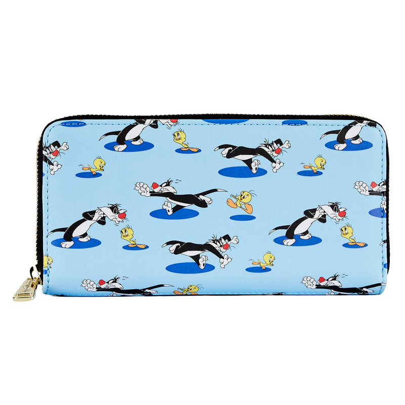 Looney Tunes | Tweety and Sylvester All Over Print Zip Around Wallet
