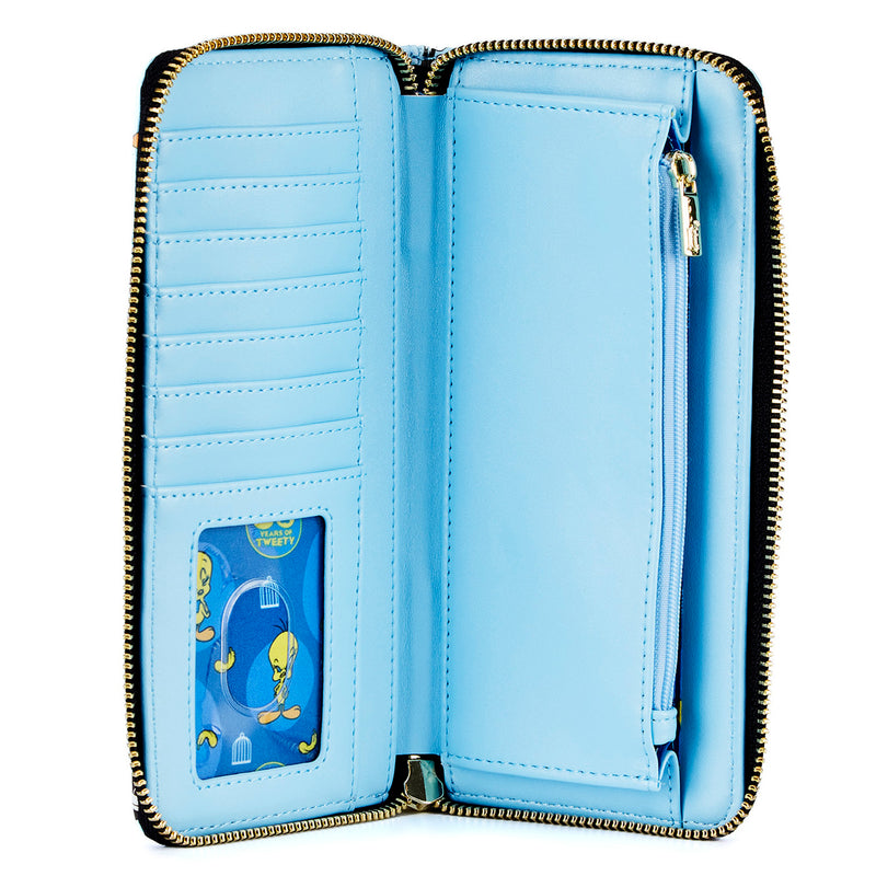 Looney Tunes | Tweety and Sylvester All Over Print Zip Around Wallet